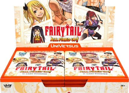 Gamers Guild AZ UVS Games Universus CCG: Fairy Tail - All Fired Up! Booster Display (Pre-Order) Southern Hobby