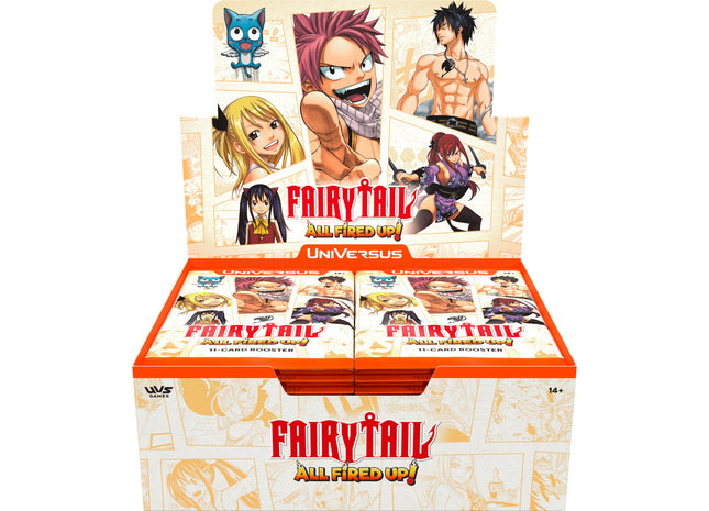 Gamers Guild AZ UVS Games Universus CCG: Fairy Tail - All Fired Up! Booster Display (Pre-Order) Southern Hobby
