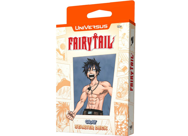 Gamers Guild AZ UVS Games Universus CCG: Fairy Tail - All Fired Up! Clash Starter Deck - Gray (Pre-Order) Southern Hobby