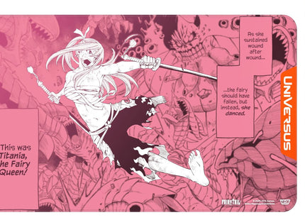 Gamers Guild AZ UVS Games Universus CCG: Fairy Tail - All Fired Up! Ezra Playmat (Pre-Order) Southern Hobby