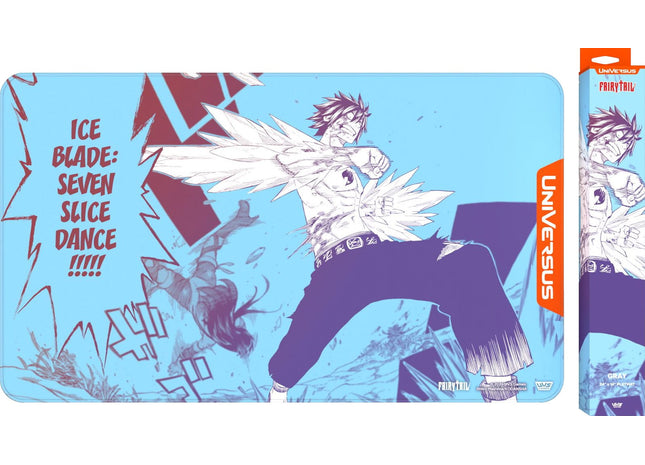 Gamers Guild AZ UVS Games Universus CCG: Fairy Tail - All Fired Up! Gray Playmat (Pre-Order) Southern Hobby