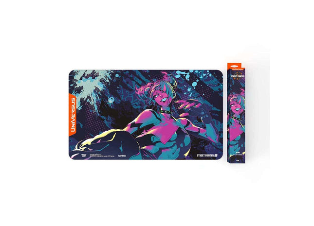 Gamers Guild AZ UVS Games Universus CCG: Street Fighter 6 - Challenger Series #2 Playmat: Juri (Pre-Order) GTS