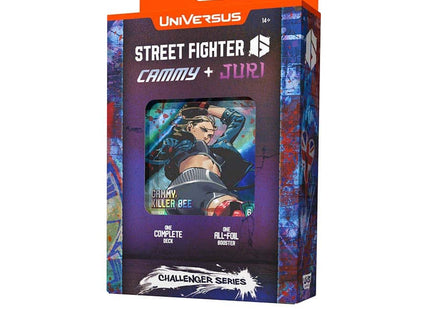 Gamers Guild AZ UVS Games Universus CCG: Street Fighter 6 - Challenger Series #2 Starter Deck: Cammy + Juri (Pre-Order) GTS