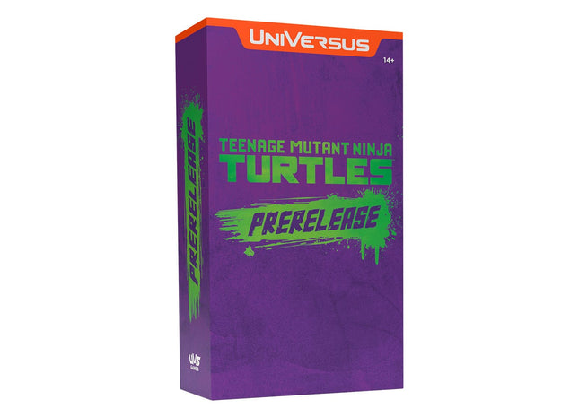 Gamers Guild AZ UVS Games Universus CCG: Teenage Mutant Ninja Turtles Prerelease Player Kit Asmodee