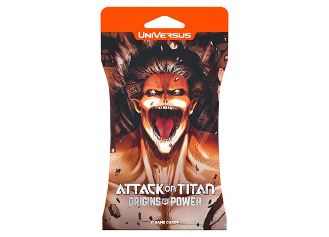 Gamers Guild AZ UVS Games UVS Attack on Titan: Origins of Power Hanging Booster (Pre-Order) GTS