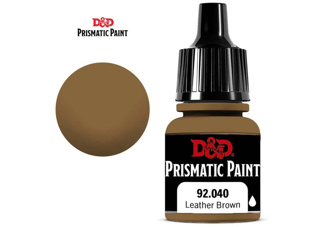 Gamers Guild AZ Vallejo D&D: Prismatic Paint - 92.040 Leather Brown GTS
