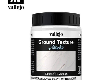 Gamers Guild AZ Vallejo Vallejo: 26.211 Diorama Effects Ground Texture White Stone HobbyTyme
