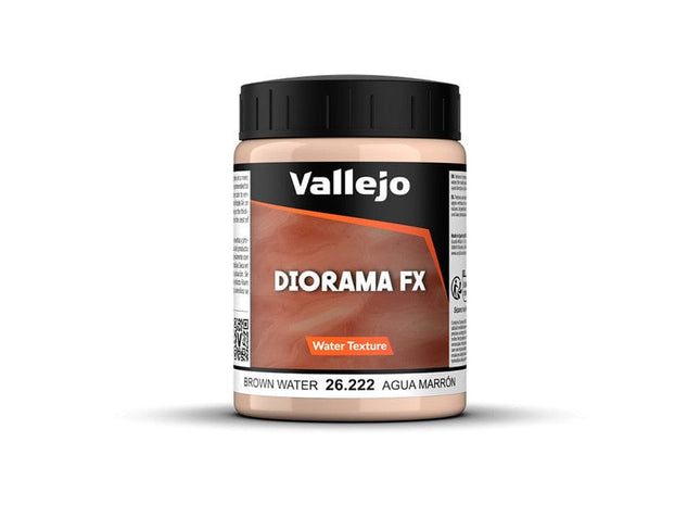 Gamers Guild AZ Vallejo Vallejo: 26.222 Diorama Effects - Water - Brown Water (200ml) (Pre-Order) ACD Distribution