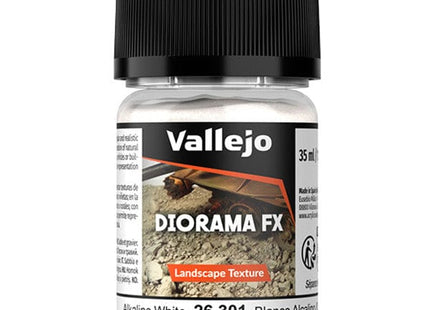 Gamers Guild AZ Vallejo Vallejo: 26.301 Diorama Effects - Landscape - Alkaline White 0.5-1 mm (35ml) (Pre-Order) ACD Distribution