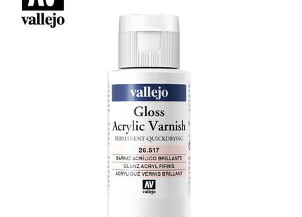 Gamers Guild AZ Vallejo Vallejo: 26.517 Permanent Gloss Varnish 60ml HobbyTyme