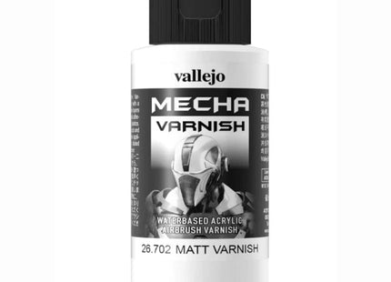 Gamers Guild AZ Vallejo Vallejo: 26.702 Mecha Matt Varnish 60ml HobbyTyme