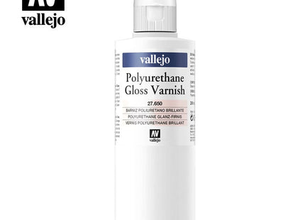 Gamers Guild AZ Vallejo Vallejo: 27.650 Polyurethane Gloss Varnish 200ml HobbyTyme