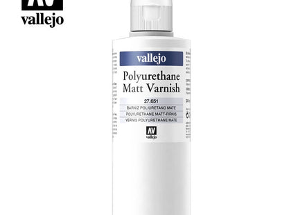 Gamers Guild AZ Vallejo Vallejo: 27.651 Polyurethane Matt Varnish 200ml HobbyTyme