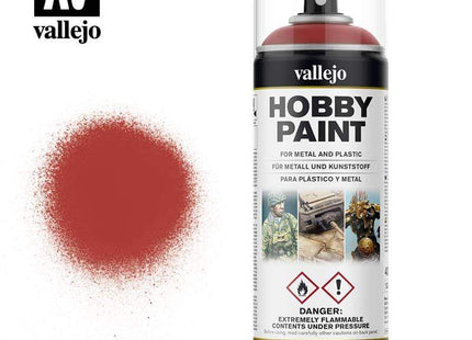 Gamers Guild AZ Vallejo Vallejo: 28.016 Hobby Spray Paint - Scarlet Red HobbyTyme