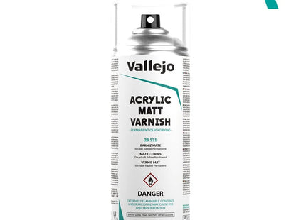 Gamers Guild AZ Vallejo Vallejo: 28.531 Acrylic Matt Varnish HobbyTyme