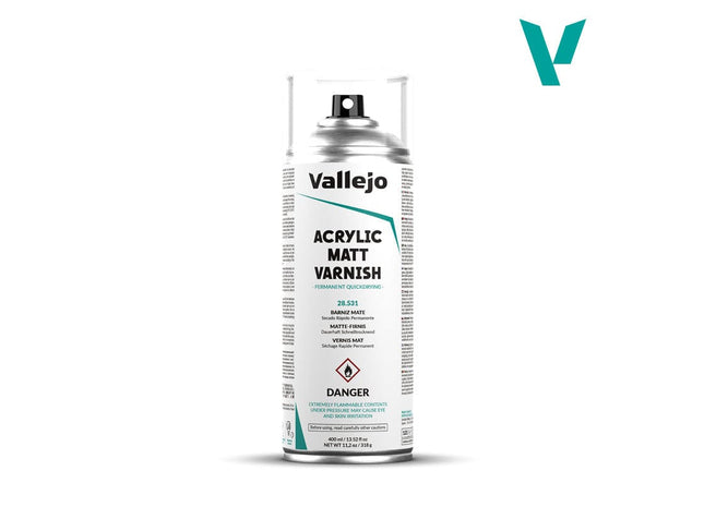 Gamers Guild AZ Vallejo Vallejo: 28.531 Acrylic Matt Varnish HobbyTyme