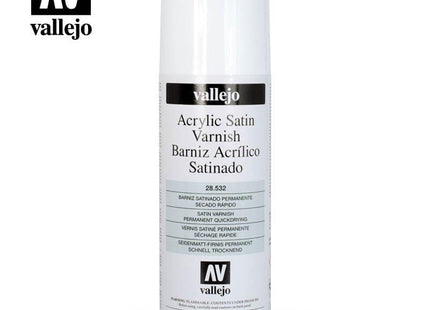 Gamers Guild AZ Vallejo Vallejo: 28.532 Acrylic Satin Varnish HobbyTyme