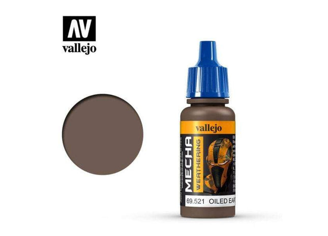 Gamers Guild AZ Vallejo Vallejo: 69.521 Mecha Weathering: Oiled Earth Wash HobbyTyme