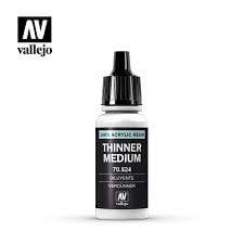 Gamers Guild AZ Vallejo Vallejo: 70.524 Thinner Medium HobbyTyme