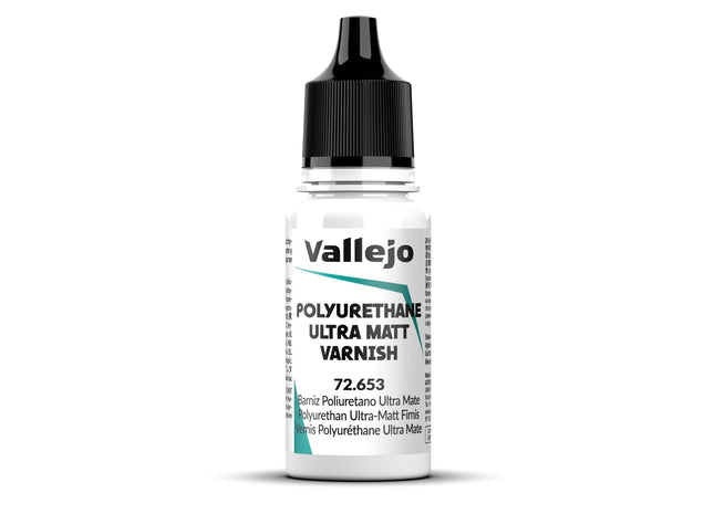 Gamers Guild AZ Vallejo Vallejo: 72.653 Polyurethane Ultra Matt Varnish HobbyTyme
