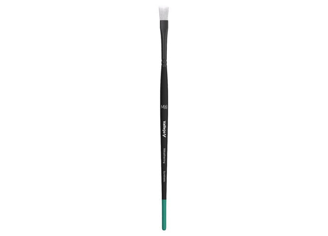 Gamers Guild AZ Vallejo Vallejo Brushes: Weathering Flat Brush: Synthetic Medium (6) (Pre-Order) ACD Distribution