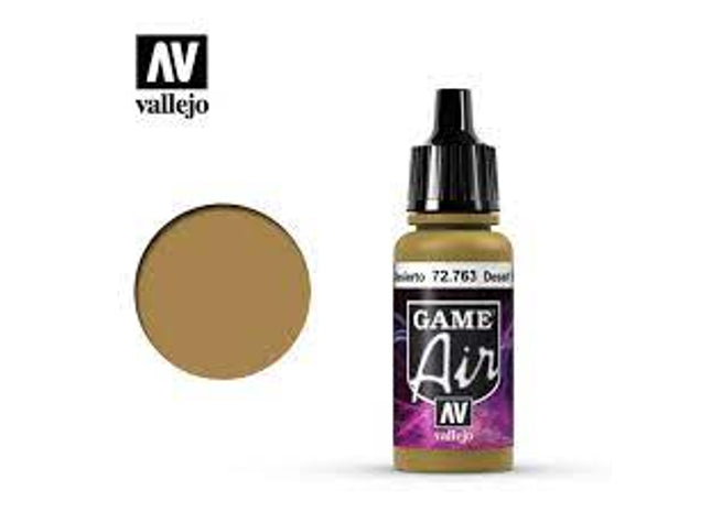 Gamers Guild AZ Vallejo Vallejo: Game Air 72.763 Desert Yellow HobbyTyme