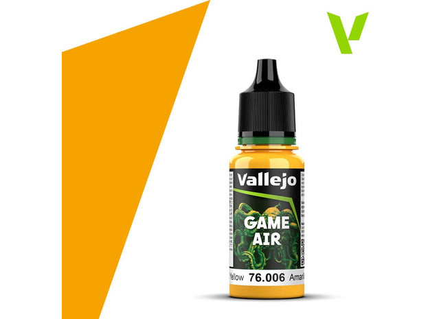 Gamers Guild AZ Vallejo Vallejo: Game Air 76.006 Sun Yellow HobbyTyme