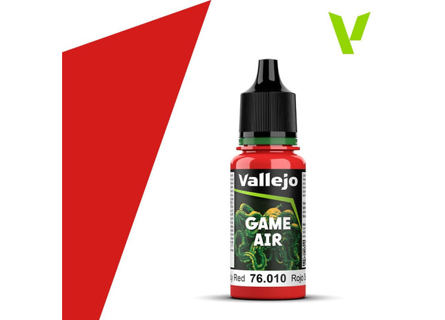 Gamers Guild AZ Vallejo Vallejo: Game Air 76.010 Bloody Red HobbyTyme