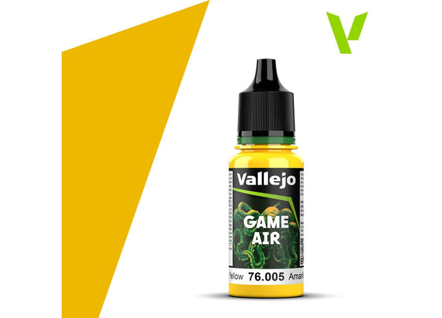 Gamers Guild AZ Vallejo Vallejo: Game Air 76.010 Moon Yellow HobbyTyme