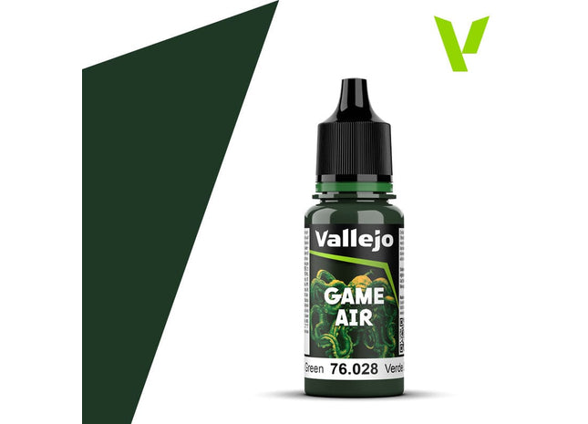 Gamers Guild AZ Vallejo Vallejo: Game Air 76.028 Dark Green HobbyTyme