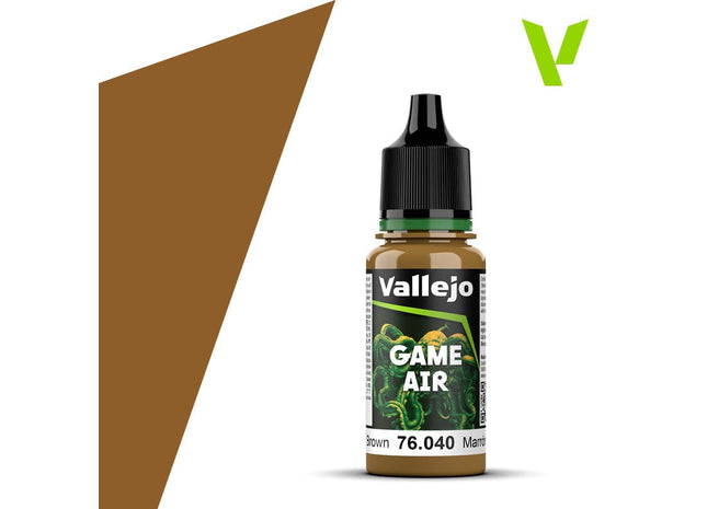 Gamers Guild AZ Vallejo Vallejo: Game Air 76.040 Leather Brown HobbyTyme