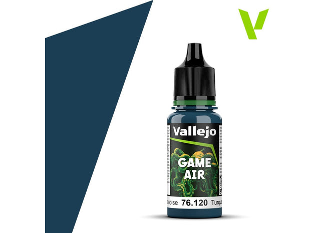 Gamers Guild AZ Vallejo Vallejo: Game Air 76.120 Abyssal Turquoise HobbyTyme
