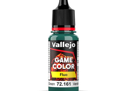 Gamers Guild AZ Vallejo Vallejo: Game Color Fluo 72.161 Fluorescent Cold Green HobbyTyme