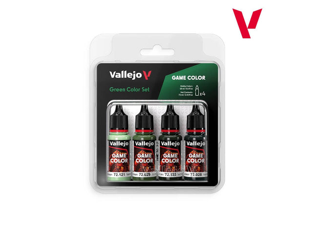 Gamers Guild AZ Vallejo Vallejo: Game Color - Green Color Set (Pre-Order) AGD
