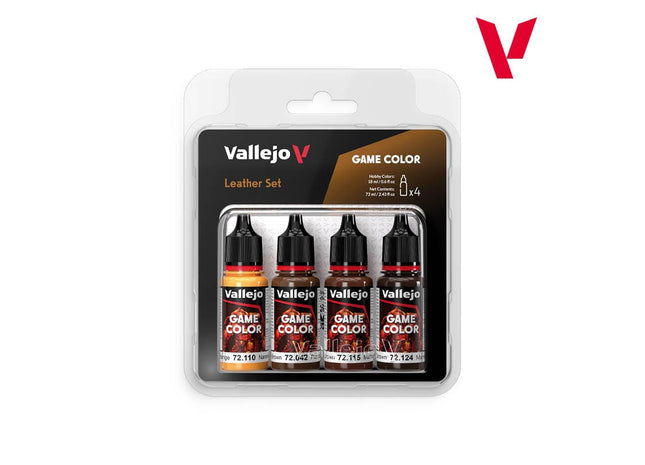 Gamers Guild AZ Vallejo Vallejo: Game Color - Leather Color Set (Pre-Order) AGD