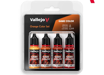 Gamers Guild AZ Vallejo Vallejo: Game Color - Orange Color Set (Pre-Order) AGD