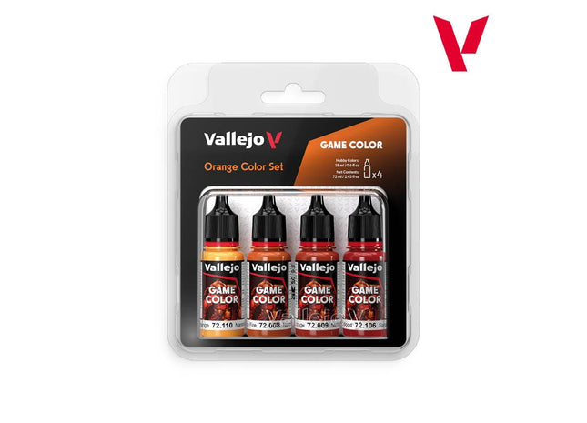 Gamers Guild AZ Vallejo Vallejo: Game Color - Orange Color Set (Pre-Order) AGD