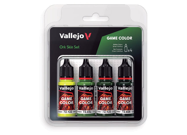 Gamers Guild AZ Vallejo Vallejo: Game Color: Ork (4 Color Set) (Pre-Order) ACD Distribution