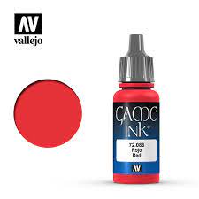 Gamers Guild AZ Vallejo Vallejo: Game Ink 72.086 Red HobbyTyme
