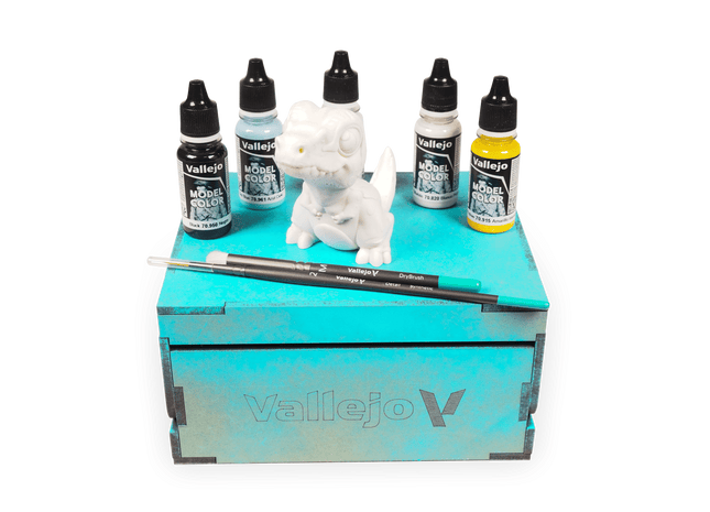 Gamers Guild AZ Vallejo Vallejo: Karonkids - Velociraptor Miniature Paint Set (Pre-Order) AGD