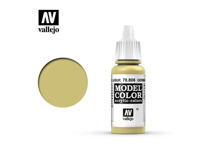 Gamers Guild AZ Vallejo Vallejo: Model Color 70.806 German Yellow HobbyTyme