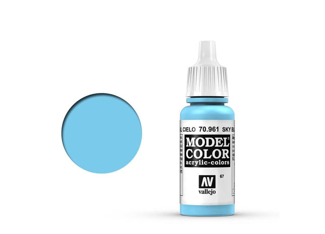 Gamers Guild AZ Vallejo Vallejo: Model Color 70.961 Sky Blue HobbyTyme