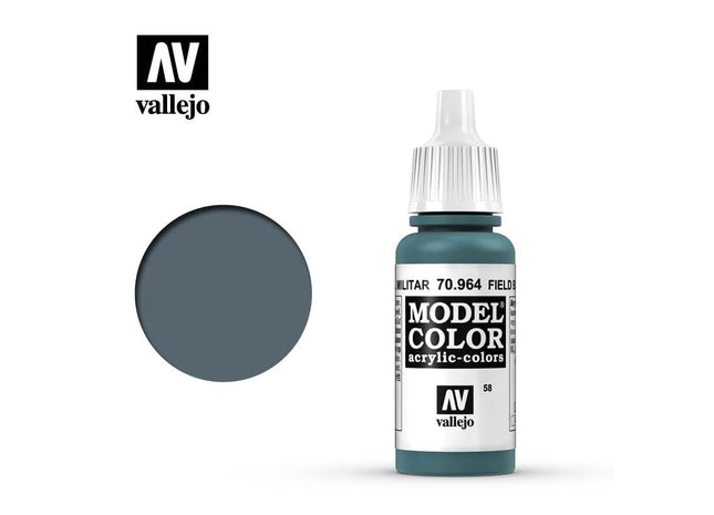 Gamers Guild AZ Vallejo Vallejo: Model Color 70.964 Field Blue HobbyTyme