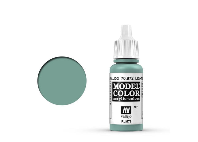 Gamers Guild AZ Vallejo Vallejo: Model Color 70.972 Light Green Blue HobbyTyme
