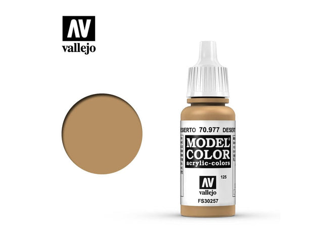Gamers Guild AZ Vallejo Vallejo: Model Color 70.977 Desert Yellow HobbyTyme