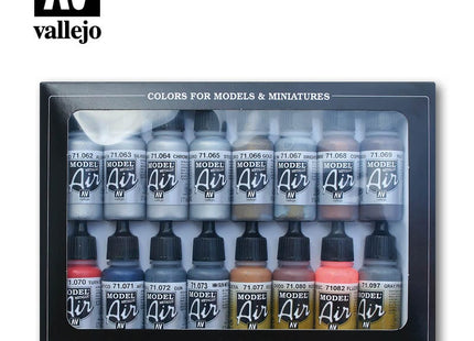 Gamers Guild AZ Vallejo Vallejo Model Colr Set: 71.181 Metallic Effects HobbyTyme