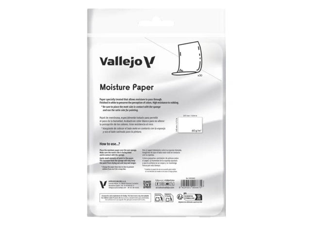 Gamers Guild AZ Vallejo Vallejo Moisture Paper (Pre-Order) AGD