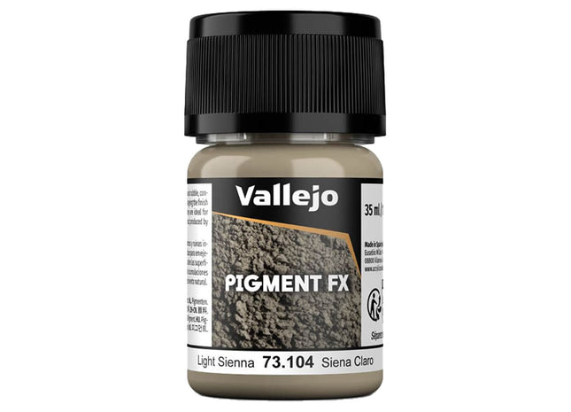 Gamers Guild AZ Vallejo Vallejo: Pigment Effects 73.104 - Light Sienna (Pre-Order) ACD Distribution