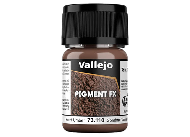 Gamers Guild AZ Vallejo Vallejo: Pigment Effects 73.110 - Burnt Umber (Pre-Order) ACD Distribution