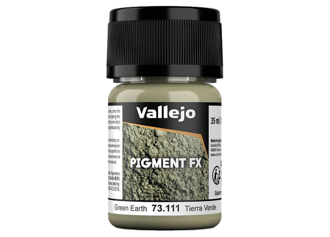 Gamers Guild AZ Vallejo Vallejo: Pigment Effects 73.111 - Green Earth (Pre-Order) ACD Distribution
